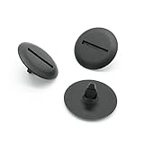 VVO Fasteners- Black Plastic Side Skirt, Sill Moulding Cover Trim Clips for Mercedes-Benz A-Class, C-Class, E-Class, GLA-Class, CLA-Class, B-Class, (Pack of 10)