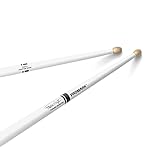 ProMark Drum Sticks - Stephen Creighton Pipe Band Drumsticks - Drum Sticks Set - Wood Tip - White Maple Drumsticks Drum Sticks - Consistent Weight and Pitch - 1 Pair