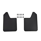 Mudflaps For Subaru For Justy For Legacy B4 Mud Flaps Splash Guards Mudguard For Touring Wagon For Liberty GT For Impreza RX GX LX WRX STI XV Car Mudguards Protector(2pcs-set black)