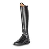 Shires Moretta Ortona Mens Tall Leather Horse Riding Boots - Black Adults 9