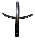 Hard To Find Bike Parts 700c Curana Grey Full Length Mudguard Front And Rear Set For Raleigh E Pioneer & Other Makes