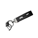 GOUGOUGOU Leather Motorcycle Keychain Holder Keyring For SUZ&UKI GSX1300R HAYABUSA GSX Accessories(A)