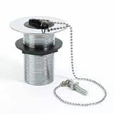 1 ½” Belfast Sink Waste Unslotted Chrome Plated