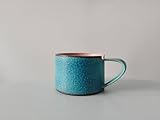 CeramXIEYI Rustic Ceramic Coffee Mug – 300ml Handmade Stoneware Cup with Speckled Glaze, Artisan Pottery Mug for Coffee, Tea, or Hot Chocolate – Nordic Style, Dishwasher & Microwave Safe
