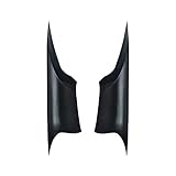 LIMBQS Black Door Handle Cover for BMW 7 Series Interior Door Handle Trim for BMW F01 F02 730 740 750 760