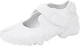 NIKE Women's Air Rift Sneaker, White Black, 4.5 UK