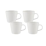 Royal Doulton 1815 Pure S/4 Mugs 400ml/0.7pt, White
