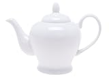 Bone China 32 Fl OZ/ 4 Cup Teapot - White Bone China Kirsty Jayne China