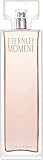 CALVIN KLEIN Eternity Moment - Eau de Parfum for Women - Floral Fragrance with Notes of Sweet Lychee, Pink peony and Raspberry Cashmere - High Longevity - 100ml