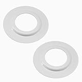 Ledangel 2 X Lamp Shade Adapter Reducer Plate/Washer/Ring Made from Metal ES to BC
