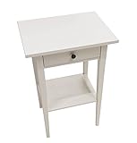 IKEA HEMNES - Bedside Table - 46x35 Centimeter - Colour: White