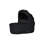 Silver Cross Dune 2/Reef 2 First Bed Carrycot - Safe for Overnight Sleeping - Foldable Travel Cot/Crib - Baby Travel - Pram Accessories - Space