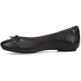 Fitflop Womens Delicato Bow Soft Leather Ballet Flats Shoe, Black, 6 UK