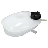 INFINAUTO Coolant Reservoir Water Expansion Tank, Engine Coolant Expansion Recovery Overflow Bottle W/Cap No.171121407F for VW Golf MK1 1979-1984 White, 1 Set