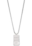 Emporio Armani Men's Stainless Steel Dog Tag Necklace, EGS3078040