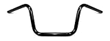 Westland Customs 1 inch HANDLEBAR Ape Hanger, 9 Inch, Black for Harley-Davidson