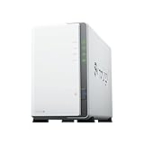 Synology DS223J 2 Bay Desktop NAS, White