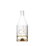 CALVIN KLEIN CK IN2U For Her - Eau de Toilette for Women - Floral Fragrance With Notes Of Redcurrant Leaves, Sugar Orchid, Red Cedar - Medium Longevity - Spray 3.3oz