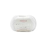 Sirdar Snuggly 100% Cotton, White (762), 50g