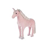 CuddleCo Giant Standing Unicorn Plush Toy – Large Soft Stuffed Animal, Cuddly Unicorn Toy for Kids, Magical Nursery Decor, Plush Toys for Girls and Boys - Rainbow
