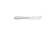 MasterClass Butter Knife, Stainless Steel Knife for Spreading, Easy Spread and Rust Resistant, Dishwasher Safe, 16cm, Silver