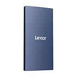 Lexar ES3 External SSD 1TB, USB3.2 Gen2 Portable SSD, PSSD up to 1050MB/s Read, 1,000MB/s Write, External Solid State Drive Compatible with iPhone15 Series/Mac/PS5/XBOX/Laptop/PC (Blue)