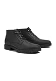 Timberland Men's Elmhurst Chukka Wr Basic Fashion Boots, Black Full Grain, 9 UK