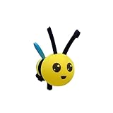 KAIAIWLUO Car Antenna Topper,Car Aerial Toppers Lovely Honey Bee Aerial Ball Yellow Bee Ornaments Car Decoration for Car Antenna Automobile Roof Decoration