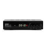 August DVB502 256GB SSD Freeview HD Set Top Receiver Box - Twin Tuner HDMI 1080p TV Recorder with EPG, Timeshift Pause/Rewind - Not Compatible with Satellite Internet
