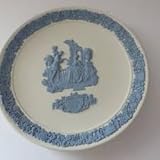 Wedgwood Annual Valentines Plate Jasper 1988-16cm Made in England - Limited Edition 20,000 Worldwide