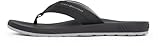 Tommy Hilfiger Men’s Moulded Flip Flops with Logo, Black (Black), 8