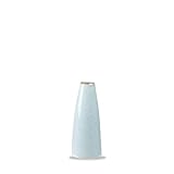 Churchill Stonecast Duck Egg Blue - Flower Vase - 12.5 cm, Pack of 6