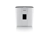 Dahle PaperSAFE 140 Paper Shredder (10 Sheets, Oil-Free, Jam Protection, Cross-Cut, for Home-Office) Grey,36.6 x 34.7 x 21.7cm