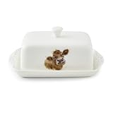 Wrendale Designs “Royal Worcester Wrendale Deigns Butter Dush Cow”, White