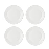 Royal Doulton 1815 Pure, Set of 4 Plates 28cm/11in, White