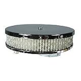 VW Beetle/Camper T2 Pancake Air Filter Chrome Renewable Paper Filter Solex 34