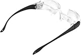 Magnifying Glasses, TV Magnifying Glasses Binocular Glasses, Distance Viewing Goggles, for Reading Screen Video Magnifier Eye Glasses