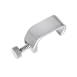 Rear Luggage Rack For Vespa For Scooter GTS LX LXV Sprint Primavera 50 125 250 300 Motorcycle Rack Lock Hook Frame Crotchet Grips Rear Racks Motorbikes(Silver)