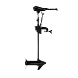 COSTWAY Electric Trolling Motor, 12V 55LBS/24V 86LBS Transom Mounted Outboard Motor with Telescopic Handle & LED Battery Indicator, Bow Mount Boat Engine for Freshwater Saltwater (24V 86LBS)