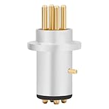 TsoLay 1 PCS DIN Gold Plated Plug Turntable Tonearm 4 Pin Male DIN Connector Replacement Parts for REGA LINN ROKSAN PROJECT GRACE