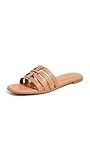 Tory Burch Women's Ines Cage Slides, Camello/Camello, 8.5 UK