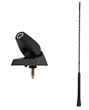 16" Aerial Antenna & Base Fit Compatible with Peugeot 106 206 306 405 406 806 Expert Partner