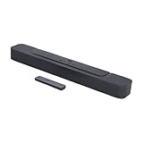 JBL SoundBar 2.0 All-in-One MK2 Television Speaker for Home Entertainment Sound System, Sleek and Compact Design with JBL Surround Sound, Black