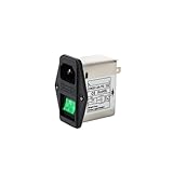 SAEVVCJWW CW2C-3A/6A/10A-TG Green switch power filter switch socket 220V(CW2C-3A-TG)