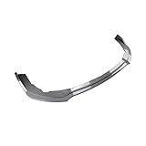 Car Lower Splitter Blade For Subaru For Impreza WRX STI 2011 2012 2013 2014 Front Bumper Spoiler Lip Carbon Fiber Look/Gloss Black(Carbon Fiber Look)