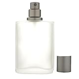 Zénitude 50ml Empty Glass Perfume Bottle Atomizer Refillable Smoke Glass