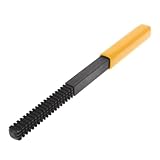 VOBOR Thread Restorer File, Metric 0.75mm/1.0mm/1.25mm/1.5mm/1.75mm/2.0mm/2.5mm/3.0mm 8-in-1 Thread Repair Tool, Steel Thread Repair File for Studs, Bolts, Screws, Fittings