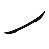Car Rear Spoiler for BMW E30 E34 E36 E39 E46 E60, ABS Rear Trunk Spoiler Wings Roof Spoiler Wings Mods Accessories,A/Black