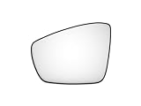 compatible with VW POLO 2009-2017 DOOR WING MIRROR GLASS LEFT PASSENGER SIDE NEARSIDE - TO STICK ON - Convex