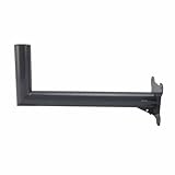 Aluminum Alloy Heavy Duty Satellite Internet Dish Mount Kit for Flexible Signal Adjustability (Long 62x2cm / 24.4x0.8in)